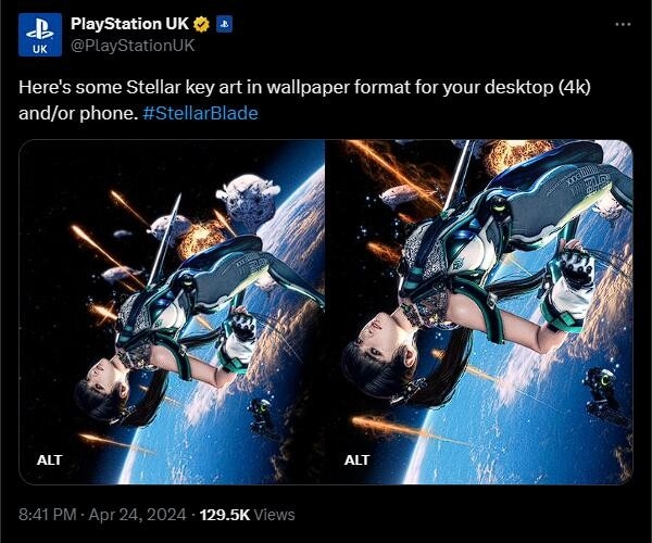 PS官推分享《星刃》4K壁纸：快让你的PC手机焕然一新！九游娱乐